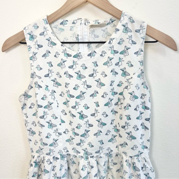 Mara Traders Dilly Dally Bird Printed Fit & Flare Dress with Pockets Size Small - Picture 2 of 15
